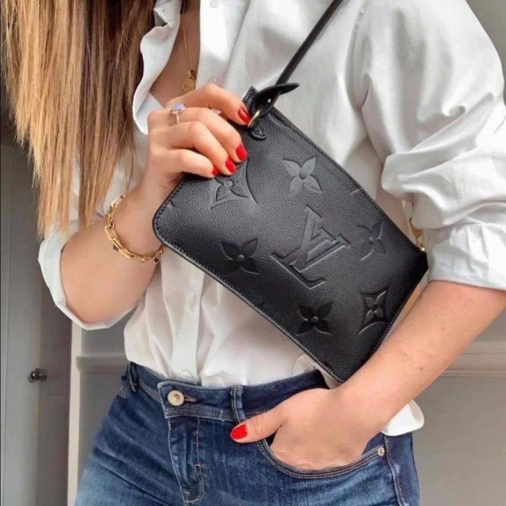 Empreinte Neverfull Pouch in Black